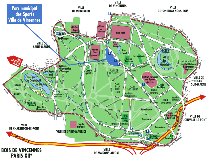 Plan ville du bois